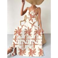 Vestido de novia floral francés para mujer, verano 2024, elegante estilo bohemio vintage con cintura ceñida, hasta la rodilla. - details 4