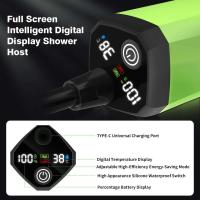Bomba de camping RV Campamento al aire libre con pantalla completa Pantalla digital inteligente Kit de ducha ajustable de 6000 mAh - details 4