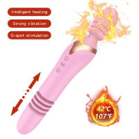 Femenino automático telescópico vibrador masajero masturbación juguete sexual para mujeres vagina varilla mágica clitoris vagina estimulador producto adulto - details 3