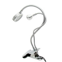 Lámpara de mesa con Clip 2 en 1, luz de escritorio blanca fría ajustable por USB, creativa, para tatuaje de cejas, arte de uñas, belleza, maquillaje y Pesca - details 5