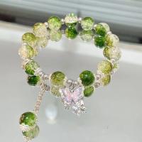 Pulsera de Cristal con Cuentas Sencillas Estilo Coreano con Flores de Pato y Plumas - details 10