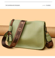 Bolso De Hombro Para Mujer De Cuero Genuino De Alta Calidad Lujo Suave Cuero De Vaca Bolso De Tote Moda 2024 Bolsos Cruzados Y De Hombro Para Damas - details 4