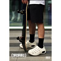 Zapatillas de EVA antideslizantes para hombre, zapatos con agujeros para exteriores, deportes simples de verano, playa al aire libre - details 2