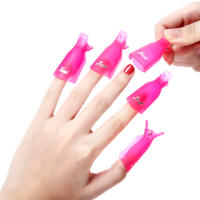 NAILWIND-Pinzas de plástico para uñas, removedor de esmalte de Gel UV, limpiador de envolturas, desengrasante, efectos para uñas - details 0
