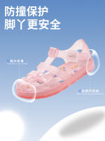 Nuevos zapatos de gelatina romana para niños, zapatos con agujero en la cabeza, zapatos de playa para vadear para niñas - details 3
