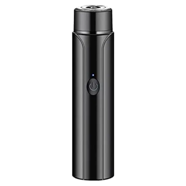 Afeitadora Eléctrica Portátil Recargable por USB Segura Impermeable Carga Rápida Para Nariz y Barba - 1