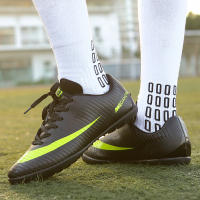 Zapatos de fútbol para hombre de caña baja con cordones y suela de goma natural - details 1