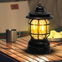 Lámpara LED Impermeable para acampar, luz regulable continua con gancho, recargable por USB - details 6