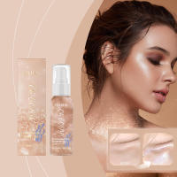 Brillo y caca para el cabello, cuerpo facial, líquido colorido, suave, cómodo y brillante - details 1