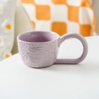Sentido artístico simple taza de cerámica nórdica ins viento personalidad creativa de gama alta taza de agua para el hogar taza de café - details 5