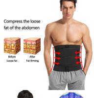 ROBASUK-Entrenador de cintura, corsés recortadores, moldeador de cuerpo para pérdida de peso, cinturón adelgazante ajustable, Control de barriga, moldeador de cuerpo para sudor, cintura delgada - details 8