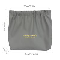 Bolsa de almacenamiento de servilletas sanitarias, bolsa de lavado, bolsa de almacenamiento para mujer, bolsa de maquillaje de viaje, bolsa de cosméticos con cierre automático, bolsa de resorte de hoja - details 1