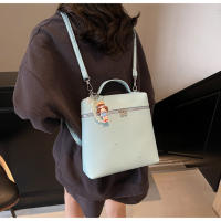 Mochila de viaje diario personalizada de PU de color sólido 2025, bolso cruzado simple de un solo hombro, bolso vertical para mujer - details 29