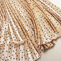 Falda plisada con estampado para Mujer, Falda larga de cintura alta, primavera y otoño - details 4