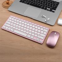 Teclado inalámbrico con Bluetooth, Mouse de tres modos, teclado recargable, soporte para tableta, ordenador portátil, Plata - details 5