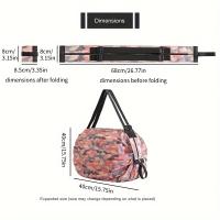 Bolsa de Compras Plegable de Gran Capacidad Bolsa de Almacenamiento Ecológica y Reutilizable para Viajes Bolsa de Grocery Impermeable Portátil - details 12