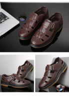 2025Sandalias casuales de verano transpirables para hombres, simples y cómodas. - details 1