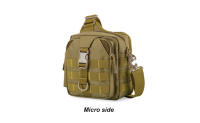Bolso Táctico Pequeño para Hombres con Correa USB Bolso de Hombro Camuflaje para Escalar al Aire Libre Bolsas de Mensajero Deportes de Ocio Impermeables - details 7