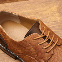 Zapatos casuales de negocios tendencia retro zapatos de cuero de gran tamaño - details 10