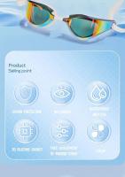 ARENA gafas de niebla de carreras para adultos con protección UV profesional, gafas de natación HD impermeables - details 9