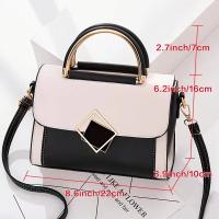 Mini Bolso de Mano para Mujer de Moda Bolso de Varias Capas con Diseño Colorido - details 4