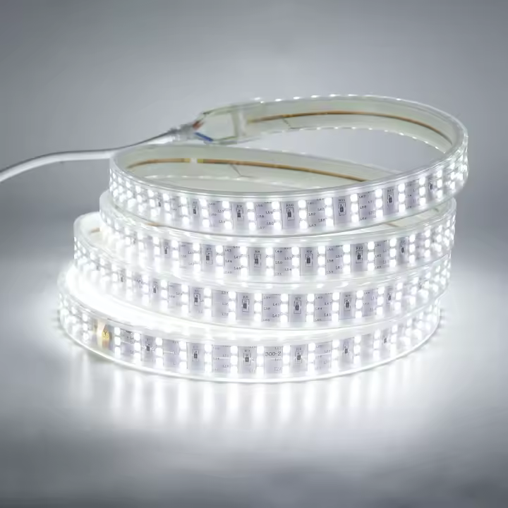 GAHADA Luz de Tira LED Impermeable Flexible 276Leds/M SMD 2835 Blanco Cálido - 1