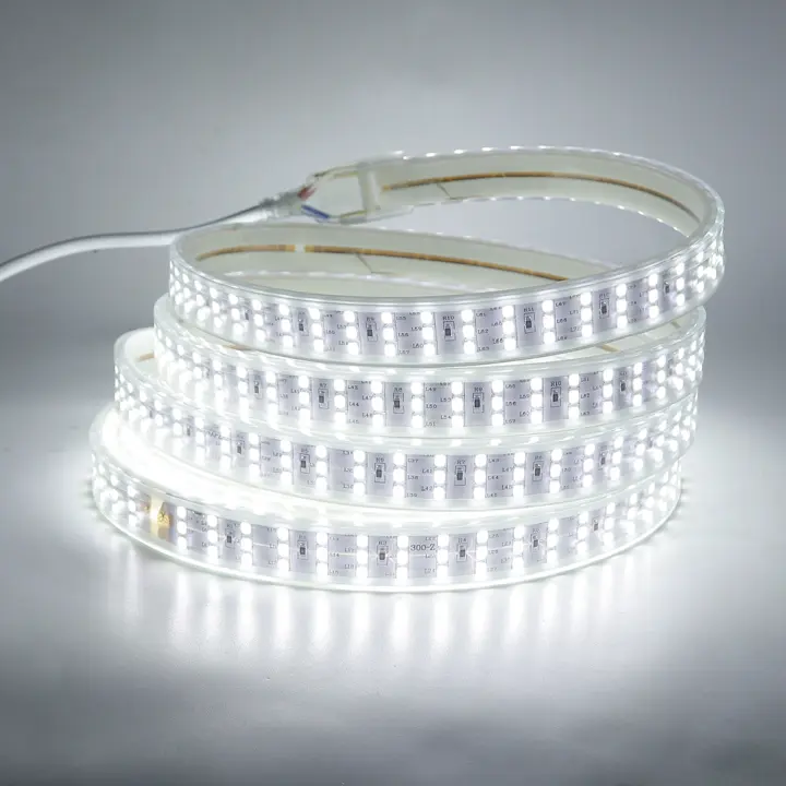 GAHADA Luz de Tira LED Impermeable Flexible 276Leds/M SMD 2835 Blanco Cálido - 1