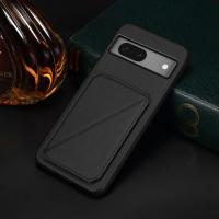 Para Google Pixel 7 5G Funda con tarjetero PC recubierto de cuero PU + Funda para teléfono con soporte de TPU - details 2