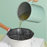 Olla de filtro de aceite de gran capacidad, contenedor de almacenamiento, colador, bandeja, filtro de aceite, hogar, nuevo, 1.4L, 1.7L - details 6