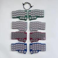 Kit de Teclado Corne V4.1 Bajo Perfil con Interruptores Kailh Choc V1 Teclado de Cuerno Personalizado con Conexión Inalámbrica, Intercambio de Teclas (HotSwap), RGB, Compatible con Vial - details 0