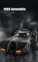 Batmobile Clásico de 1989 Modelo de Coche de Aleación Diecast Coleccionable con Sonido y Luz - details 0