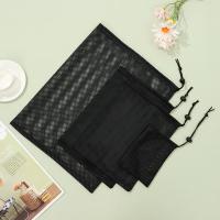 Bolsa de malla multiusos de nailon para exteriores, bolsa de lavandería con cordón, bolsa de almacenamiento de cosas, 1 unidad - details 7