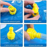 Boquilla de delfín móvil, juego de agua para niños, césped al aire libre, playa, juego de aerosol de verano, tapete con diseño de letras, tapete de juguete - details 8