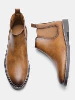 40 ~ 46 Botas Chelsea para hombre Botas retro cómodas de moda para hombre - details 11