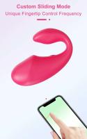 Vibrador en Forma de U para Mujeres Estimulador de Clítoris y Punto G Masajeador Sensual para Adultos Salud y Diversión - details 5
