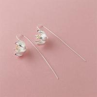 Pendientes de estrella de cinco puntas de Plata de Ley , joyería de moda, regalos de fiesta de navidad - details 96
