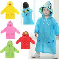 Chubasquero para niños, estilo Animal de dibujos animados, impermeable para exteriores, impermeable para niños y niñas, impermeable para bebés, Chubasquero para niños - details 0