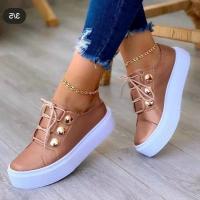 Zapatillas de Moda de Verano para Mujer Punta Redonda Plataforma Talla 42 - details 3