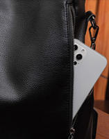 Bolso de hombro para mujer, versión coreana, versátil, a la moda, mochila de cuero PU suave de gran capacidad, doble uso - details 12