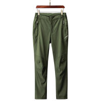 Pantalones de senderismo impermeables para hombre, Calmbing, montaña, Softshell con cinturón - details 3
