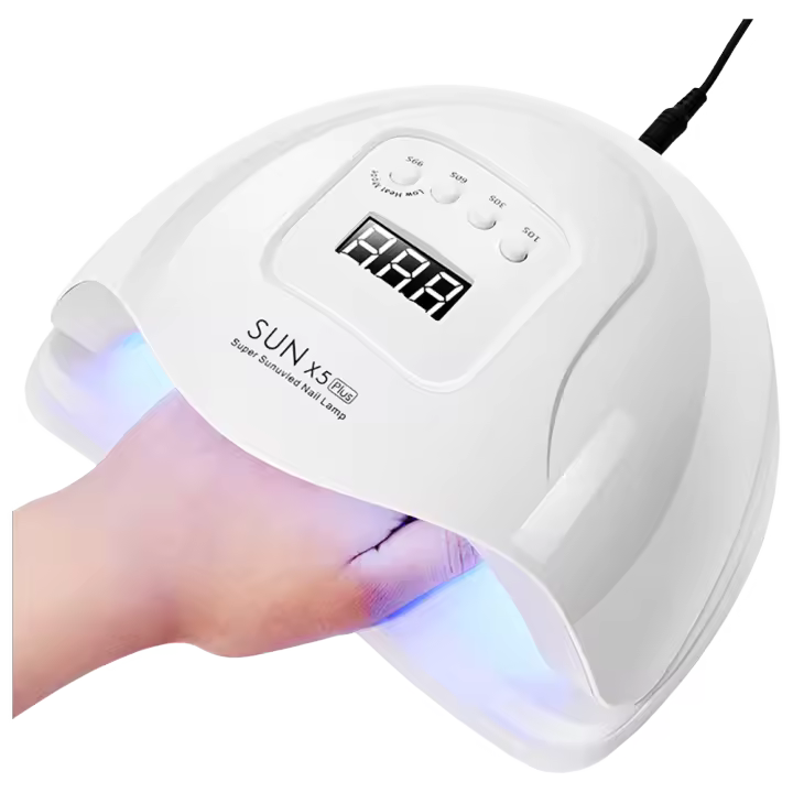 Secador de Uñas LED Profesional LULAA Sun X5Plus 72W Lámpara de Secado de Manicura de Salón para Herramientas de Belleza - 1