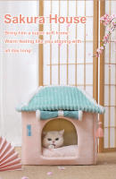HOOPET-casa acogedora de invierno para mascotas, perrera suave, cueva para dormir para gato, perro, cachorro, tiendas de campaña cálidas, nido de cama extraíble para Chihuahua - details 2