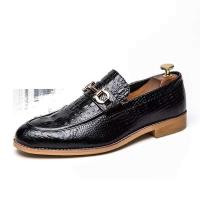 2024 Moda Tablet Formal Hombres Casual Diseñador Vestido Cuero Oxford Zapatos de Negocios - details 9