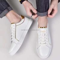Nuevos zapatos al por mayor de Color oro blanco con capa superior de vaca para hombre, zapatillas clásicas puras de diseño 36-47, calidad de marca, mercado de Dubai - details 9
