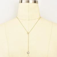 Colgante de corazón de melocotón para mujer, collar en forma de Y, gran moda Popular, nuevo, Europa Y Estados Unidos, venta al por mayor - details 1