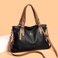 Bolso de mano de cuero de alta calidad para mujer, Cartera de diseñador de lujo de gran capacidad, Bandera de hombro, informal - details 21