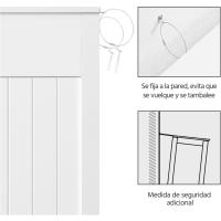 Mueble de Baño de Madera Armario Ajustable con Cajones y Estantes Ideal para Sala de Estar - details 6