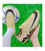 Putian-zapatos de fútbol juvenil con Copa Europea, zapatillas de fútbol de caña baja, sin costuras, con tejido volador, característica de entrenamiento con uñas rotas, 2025 - details 19
