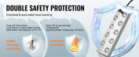 SucceBuy Generador de niebla ultrasónica, con fuente de alimentación impermeable IP67, una boya - details 1