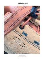 Nueva primavera al aire libre montañismo zapatos de senderismo anti-terciopelo de cuero de vaca casual zapatos deportivos niños y niñas niños medianos y viejos - details 6